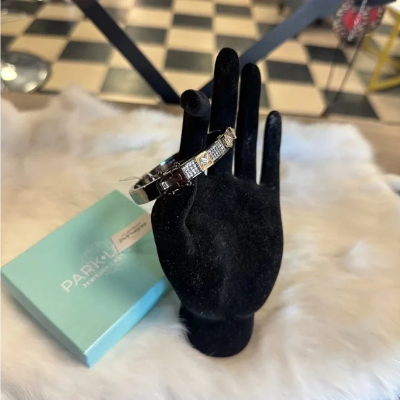 Park Lane Gold and Silver Crystal Bracelet - Picture 2 of 3